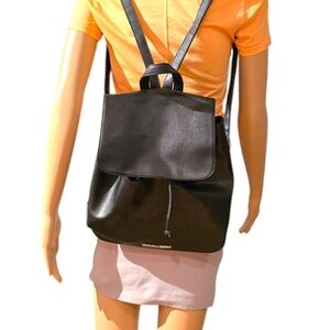 Victoria’s Secret Drawstring Black Backpack